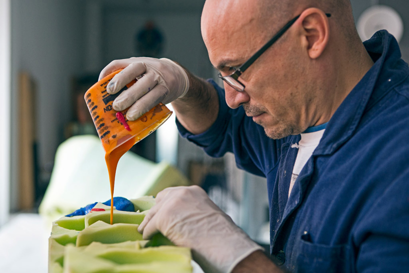 gommapiuma décor polyurethane furniture by massimiliano adami