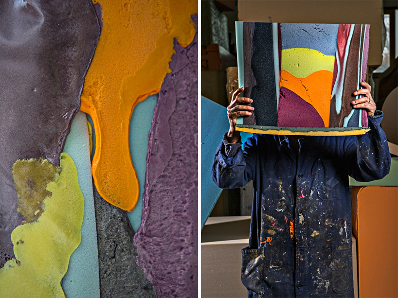 gommapiuma décor polyurethane furniture by massimiliano adami