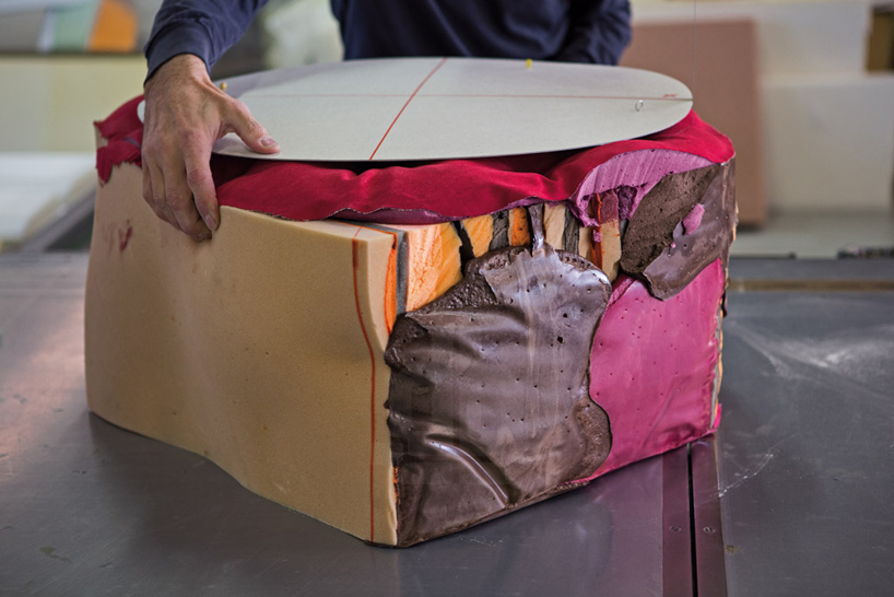 gommapiuma décor polyurethane furniture by massimiliano adami