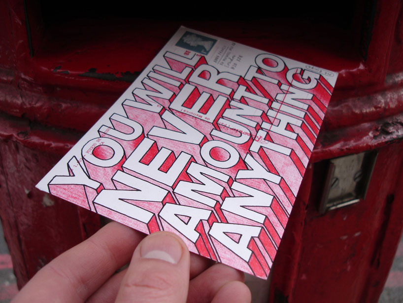 abusive postcards   hate mail project by mr bingo