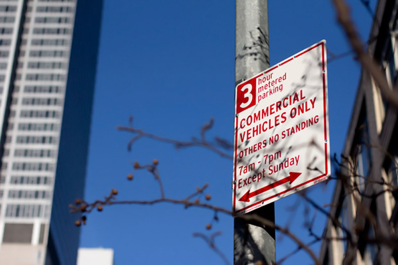 pentagram: new york city's redesigned parking signs