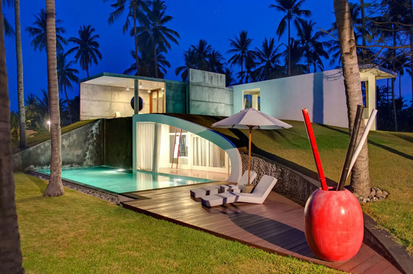 david lombardi: villa sapi in indonesia