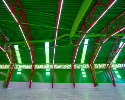 tajfun assembly and storage facility by superform in slovenia