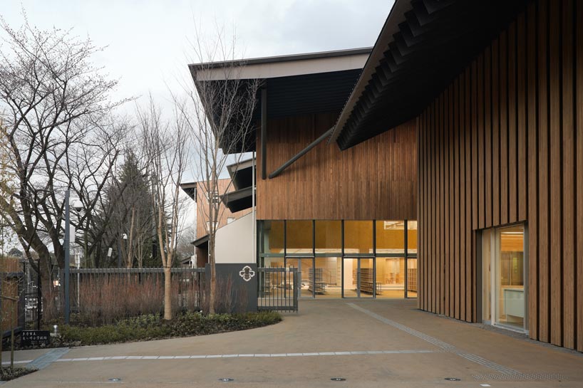 kengo kuma: teikyo university elementary school, tokyo