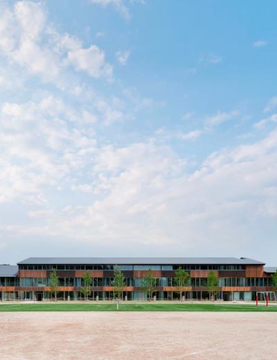 kengo kuma: teikyo university elementary school, tokyo
