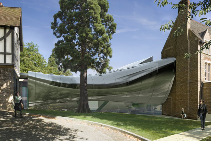 middle east center bridge building in oxford by zaha hadid breaks ground