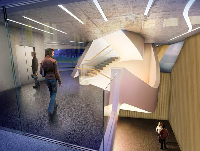 middle east center bridge building in oxford by zaha hadid breaks ground