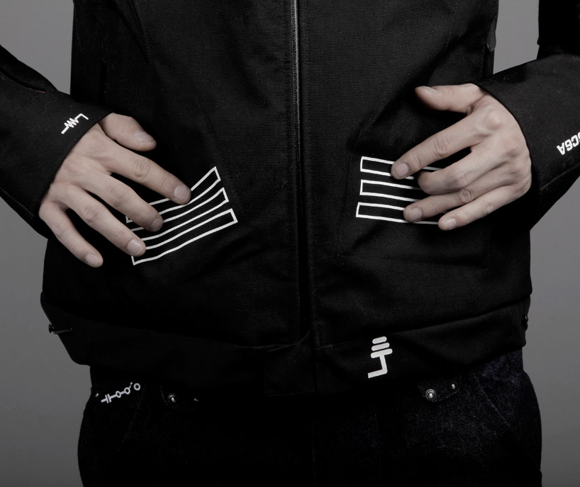 machina MIDI controlled musical jacket