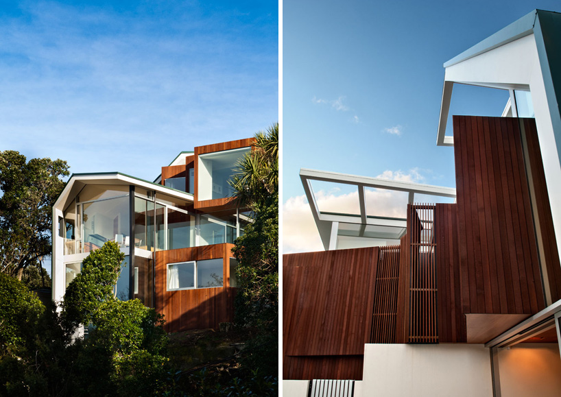 parsonson architects: seaview house, new zealand