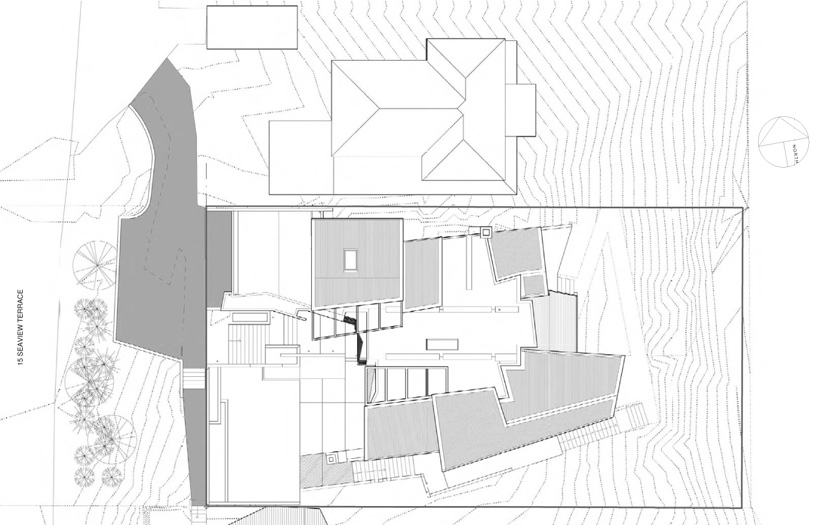 parsonson architects: seaview house, new zealand