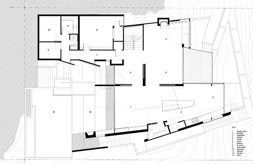 parsonson architects: seaview house, new zealand