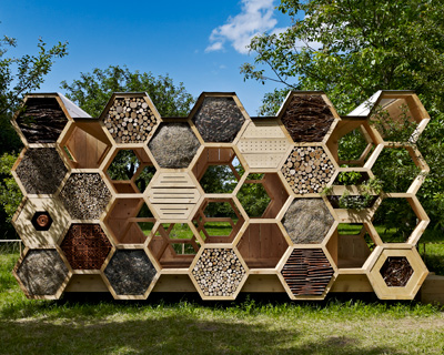 atelierd: abeilles bee pavilion in france