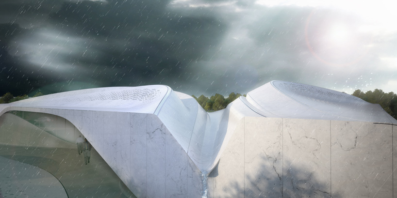 asymptote architecture: beukenhof auditorium and crematorium
