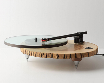 audiowood barky turntable by joel scilley