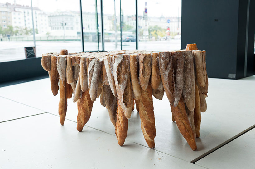 baguette tables by studio rygalik
