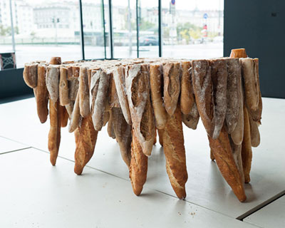 baguette tables by studio rygalik