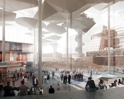 OMA bocconi urban campus proposal