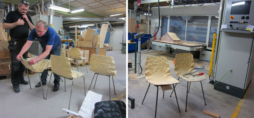 dent chair by o4i for blå station