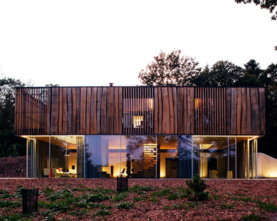 lode architecture: d house, brittany, france