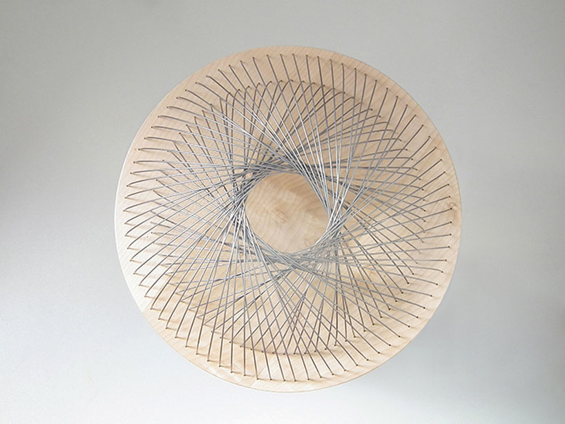polar array dome stool by studio toer