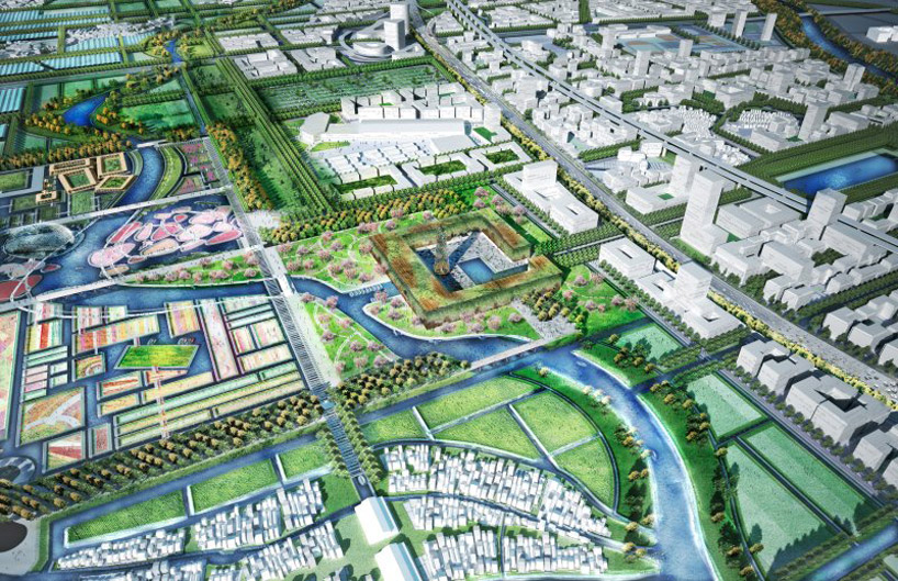 west 8: guangzhou huadi sustainable masterplan 