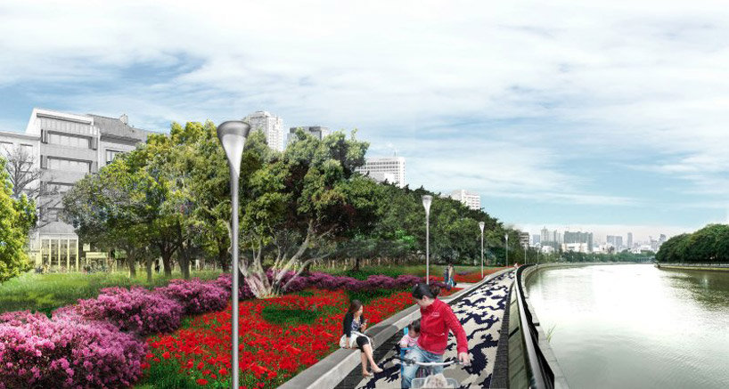 west 8: guangzhou huadi sustainable masterplan 