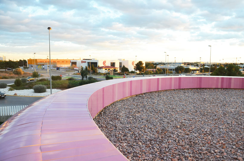 colorful cladding at the innovation center for children children's innovation centre in valencia clad in colorful tiles