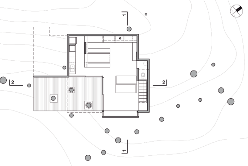 BAK arquitectos constructs casa franz in argentina