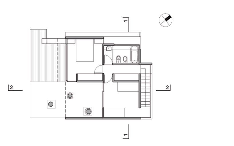 BAK arquitectos constructs casa franz in argentina