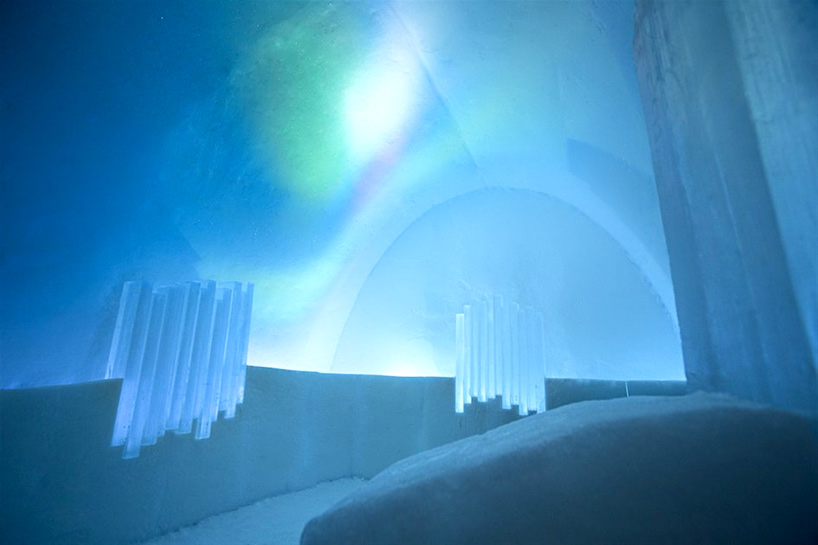23rd ICEHOTEL art exhibition in sweden