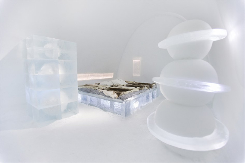 23rd ICEHOTEL art exhibition in sweden