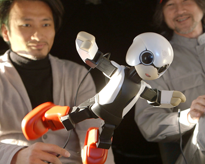 kibo communication robot prepares for NASA's international space station