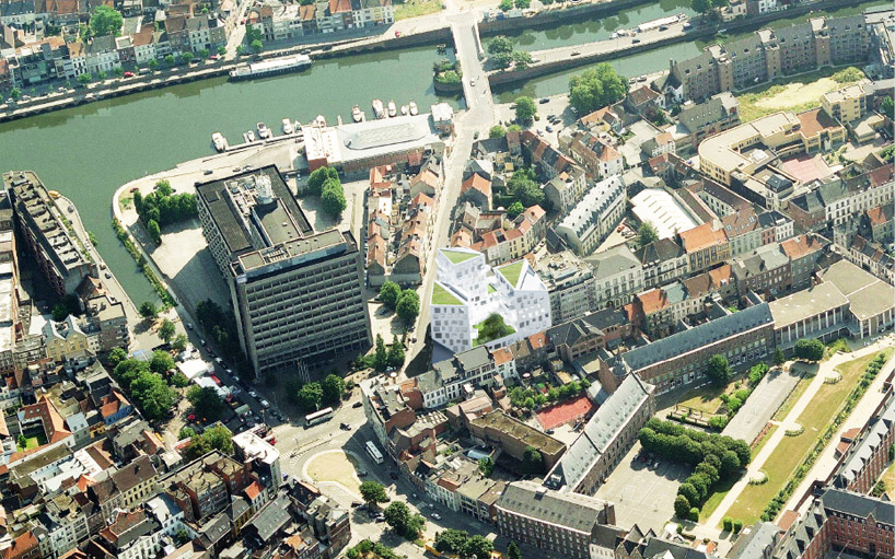 JDS architects: keizer karel building proposals, ghent 