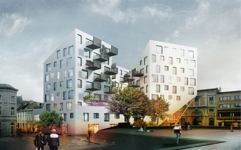 JDS architects: keizer karel building proposals, ghent 