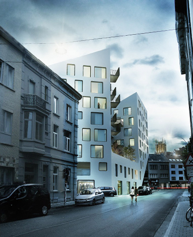 JDS architects: keizer karel building proposals, ghent 