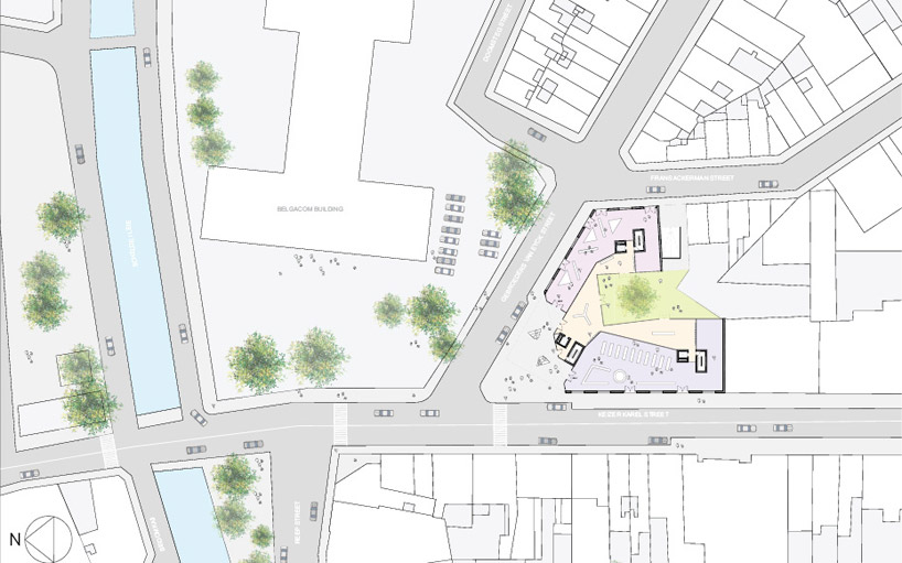 JDS architects: keizer karel building proposals, ghent 