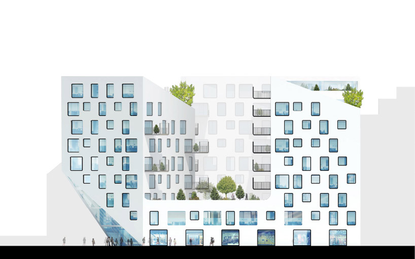 JDS architects: keizer karel building proposals, ghent 