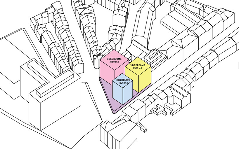 JDS architects: keizer karel building proposals, ghent 
