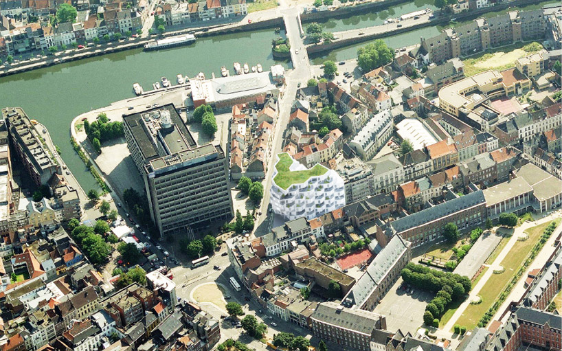 JDS architects: keizer karel building proposals, ghent 