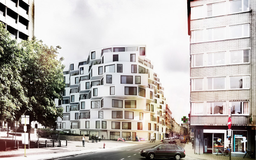 JDS architects: keizer karel building proposals, ghent 