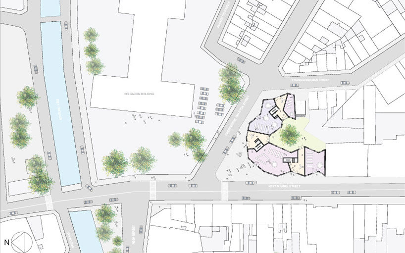 JDS architects: keizer karel building proposals, ghent 