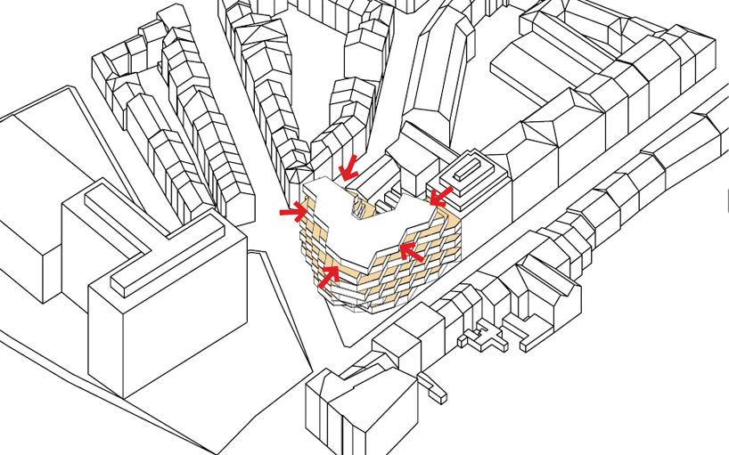 JDS architects: keizer karel building proposals, ghent 