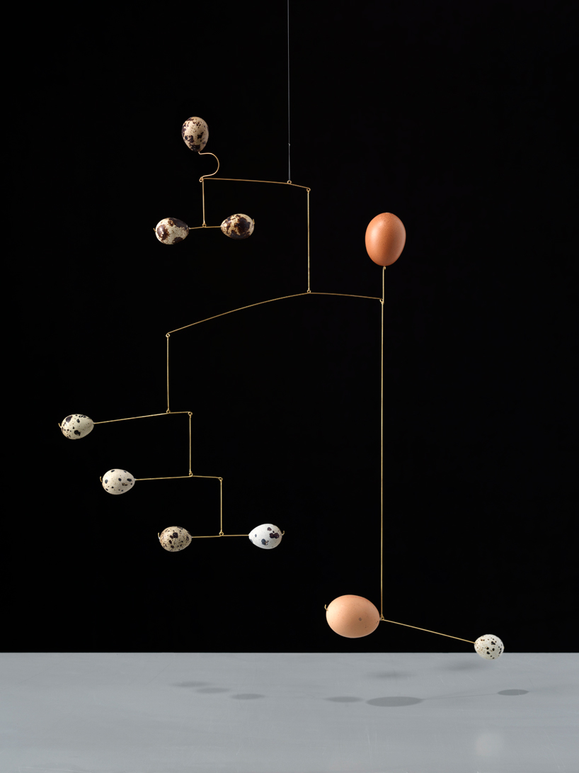 homage to calder   kinetic food mobiles by carl and evelina kleiner