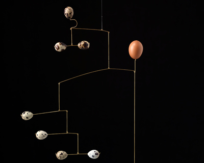 homage to calder kinetic food mobiles by carl and evelina kleiner