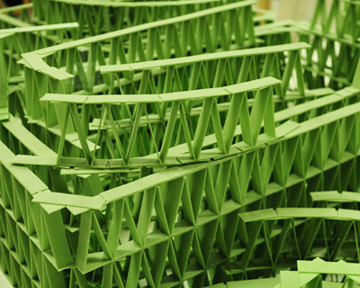 chewing gum structures by jeremy laffon