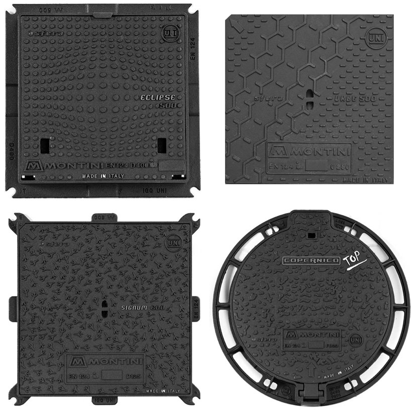 giulio iacchetti and matteo ragni: cast iron manhole covers for montini foundry
