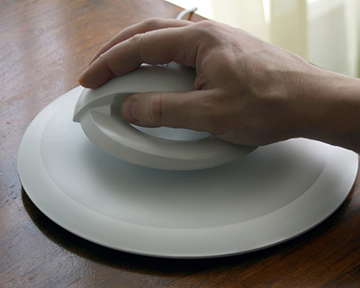 levitating wireless computer mouse by vadim kibardin