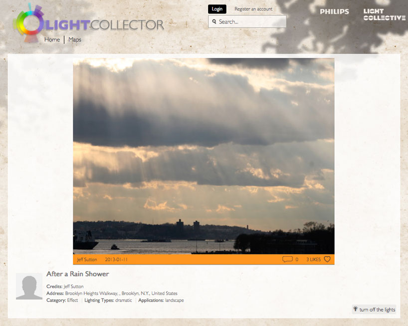 philips lightcollector app   a visual lighting resource