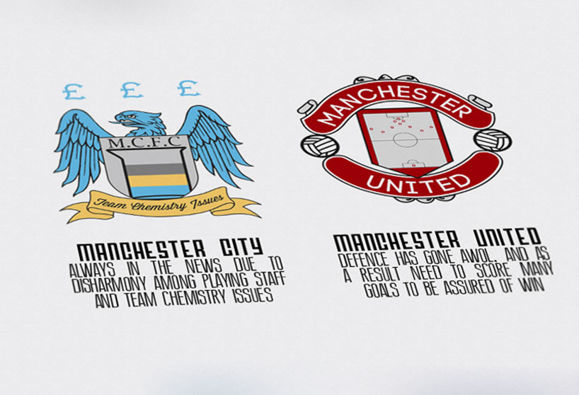 re imagining english premier league football team logos