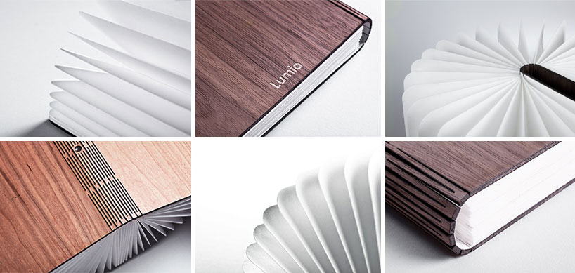lumio unfolds from a book into a lamp